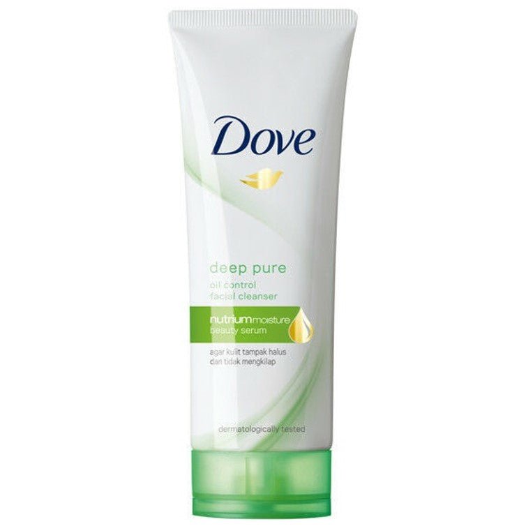 Dove Face Wash Deep Pure Oil Control, 100ml, INDONESIA - ImportedWares
