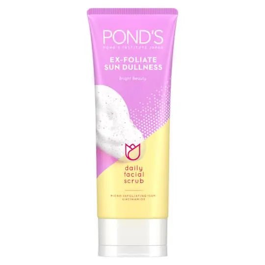 Ponds Face Wash Exfoliate Sun Dullness Daily, 100g, INDONESIA - ImportedWares