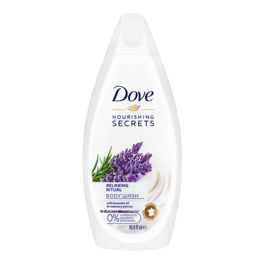 Dove Body Wash Relaxing With Lavender Oil, 200ml, INDONESIA - ImportedWares