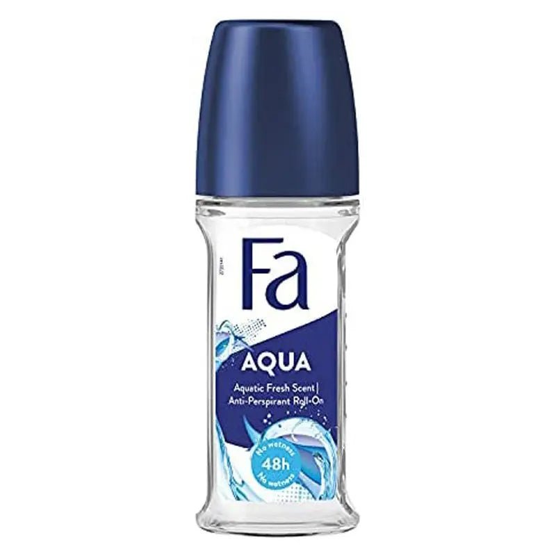 Fa Roll On Aqua Aquatic Fresh Scent, For Women, 50ml, UAE - ImportedWares