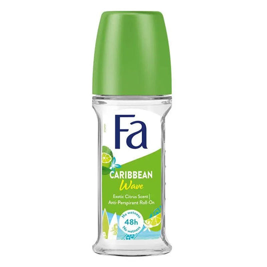 Fa Roll On Caribbean Wave, 50ml, UAE - ImportedWares