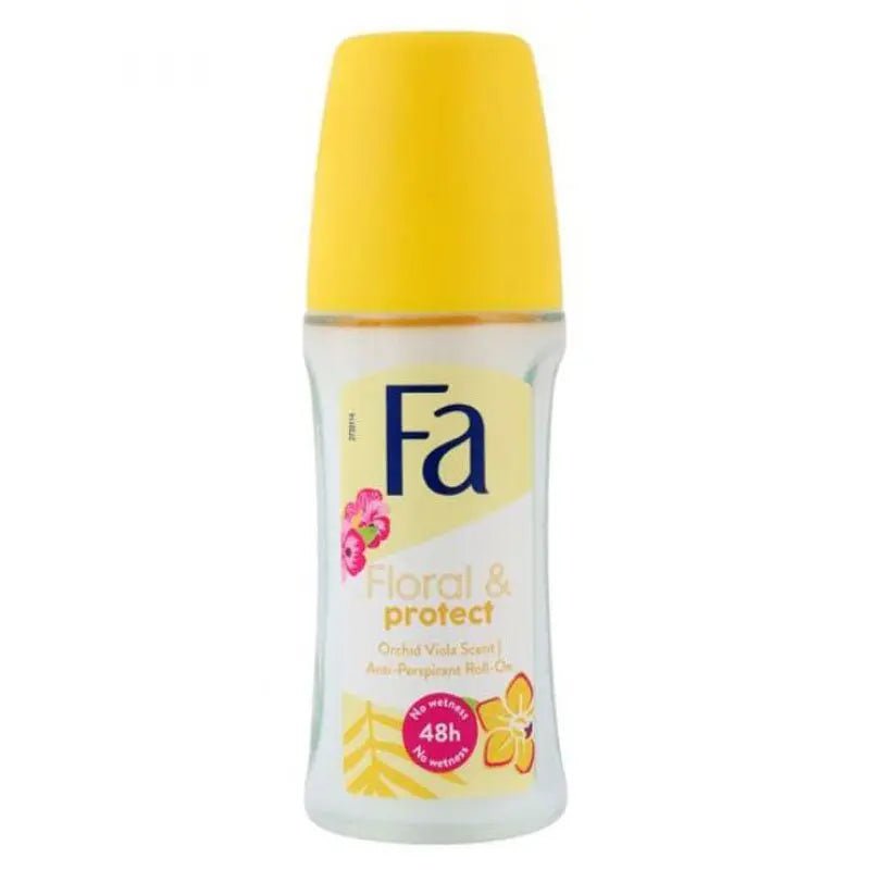 Fa Roll On Floral Protect, 50ml, UAE - ImportedWares