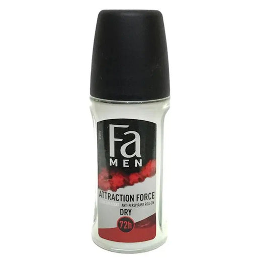 Fa Roll On Men Attraction Force, 50ml, UAE - ImportedWares