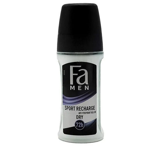 Fa Roll On Men Sport Recharge, 50ml, UAE - ImportedWares