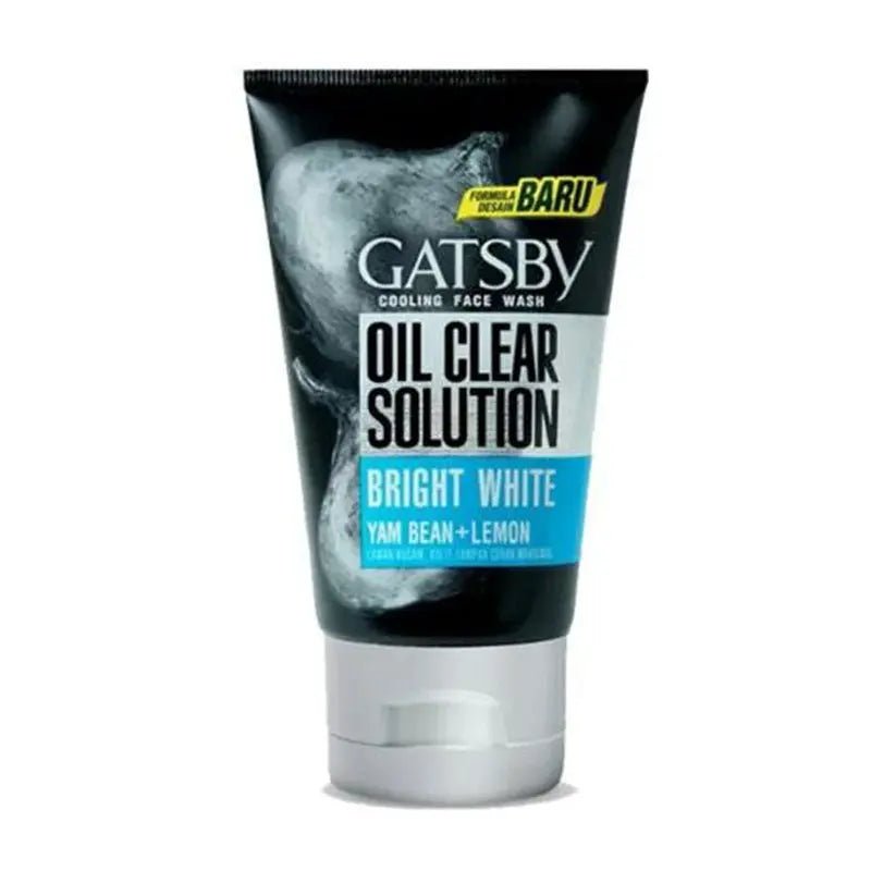Gatsby Face Wash, Oil Clear Solution, Bright White Yam Bean + Lemon, 100ml, JAPAN - ImportedWares