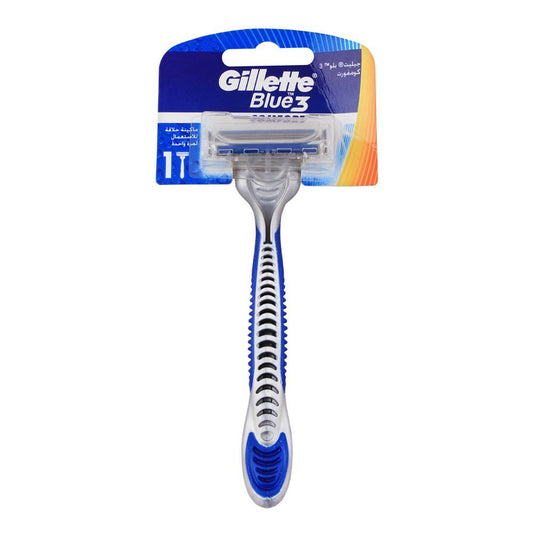 GILLETTE Blue 3 Comfort Disposable Razor, 1 - Pack - POLAND - ImportedWares