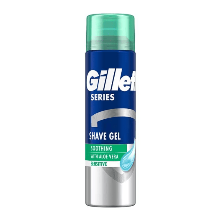 Gillette Series Sensitive Soothing Shave Gel with Aloe Vera 200ml