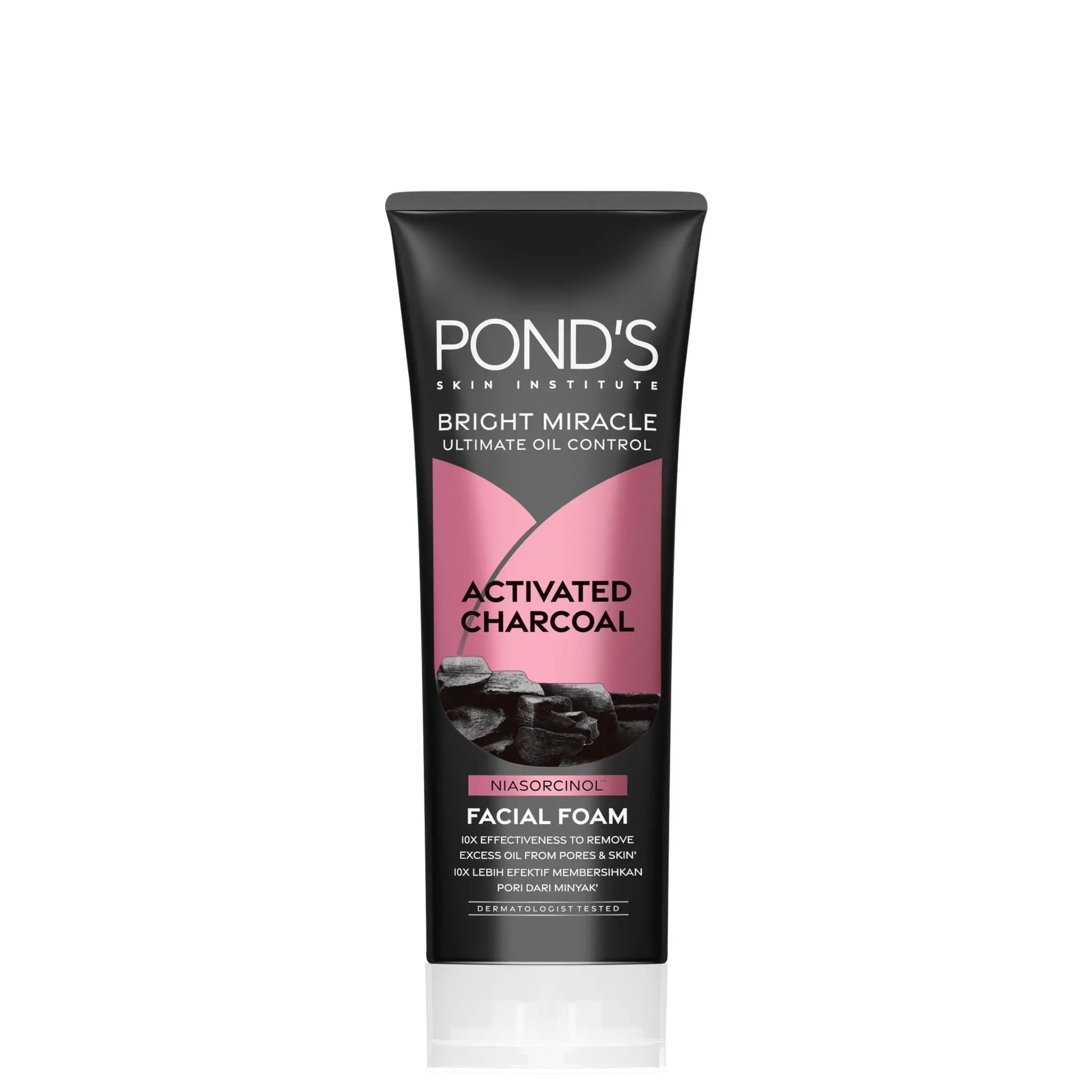 Ponds Face Wash Bright Miracle ACTIVATED CHARCOAL Ultimate Detox, 100g, INDONESIA - ImportedWares