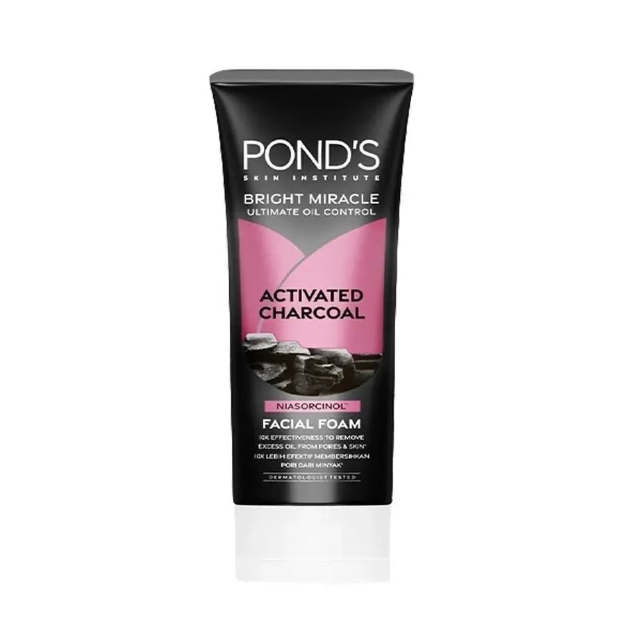 Ponds Face Wash Bright Miracle ACTIVATED CHARCOAL Ultimate Detox, 100g, INDONESIA - ImportedWares