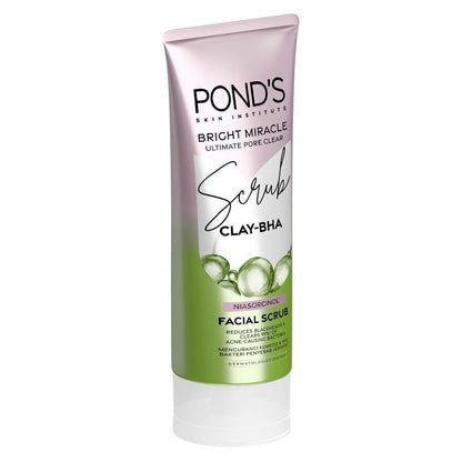 Ponds Face Wash Bright Miracle CLAY - BHA, 100g, INDONESIA - ImportedWares