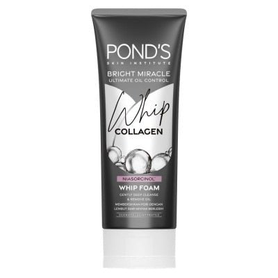 Ponds Face Wash Bright Miracle WHIP COLLAGEN, 100g, INDONESIA - ImportedWares