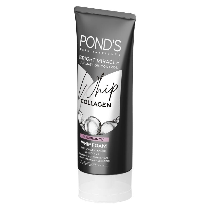 Ponds Face Wash Bright Miracle WHIP COLLAGEN, 100g, INDONESIA - ImportedWares