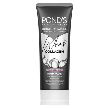Ponds Face Wash Bright Miracle WHIP COLLAGEN, 100g, INDONESIA - ImportedWares