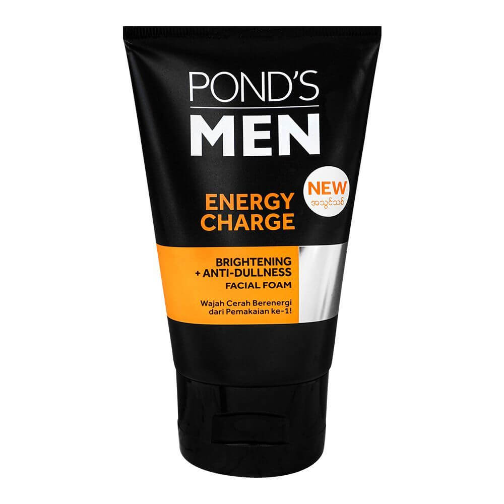 Ponds Men Face Wash Energy Charge, 100g, INDONESIA - ImportedWares