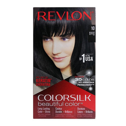 Revlon Colorsilk Hair Color 10 Black, ITALY - ImportedWares