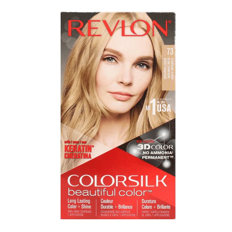 Revlon Colorsilk Hair Color 73 Champagne Blonde, ITALY - ImportedWares