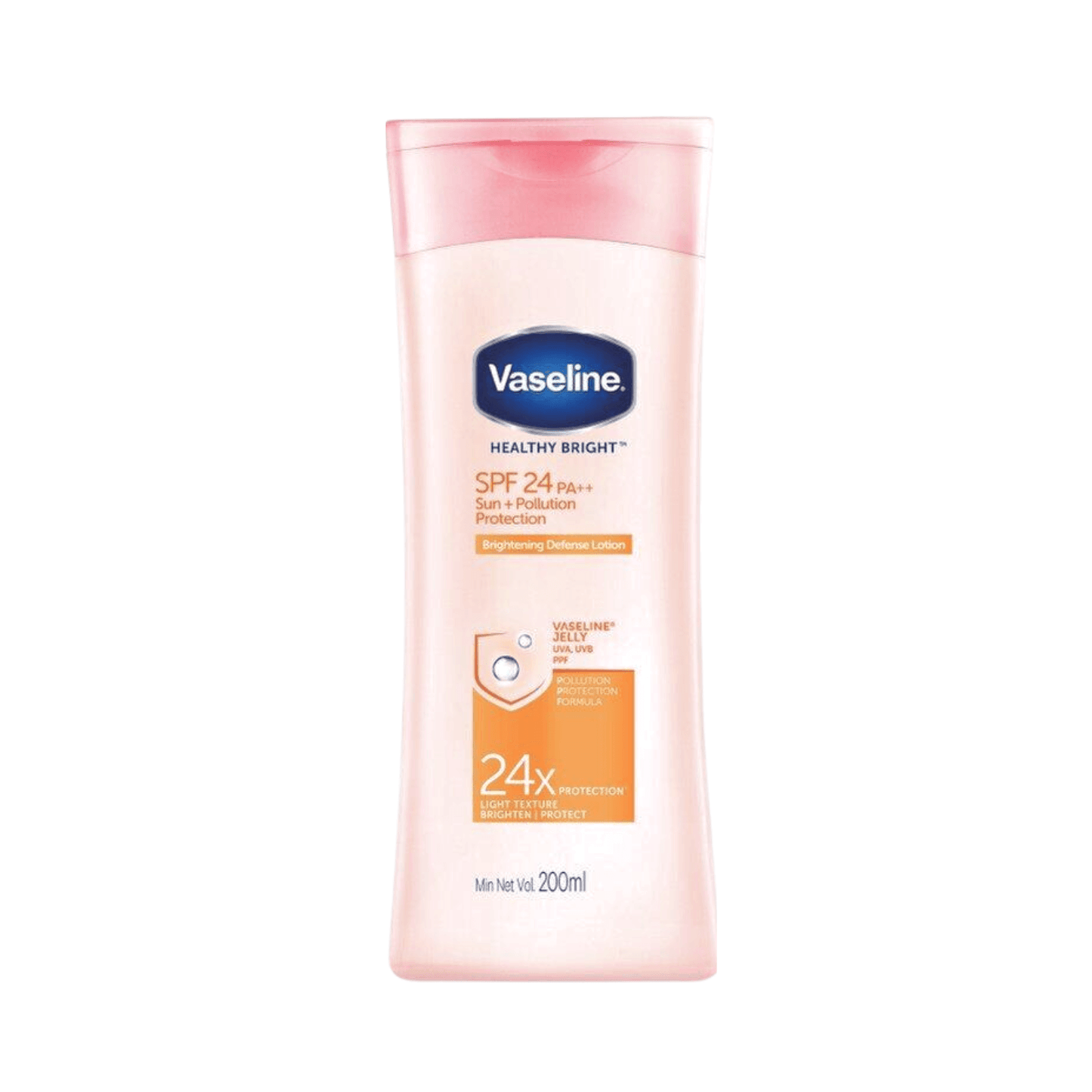 Vaseline Body Lotion SPF 24 Sun + Pollution, 200ml, INDONESIA - ImportedWares